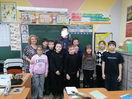 Особенный гость – наш выпускник Данила